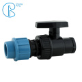 PP Compression Ball Valve for PE Pipe